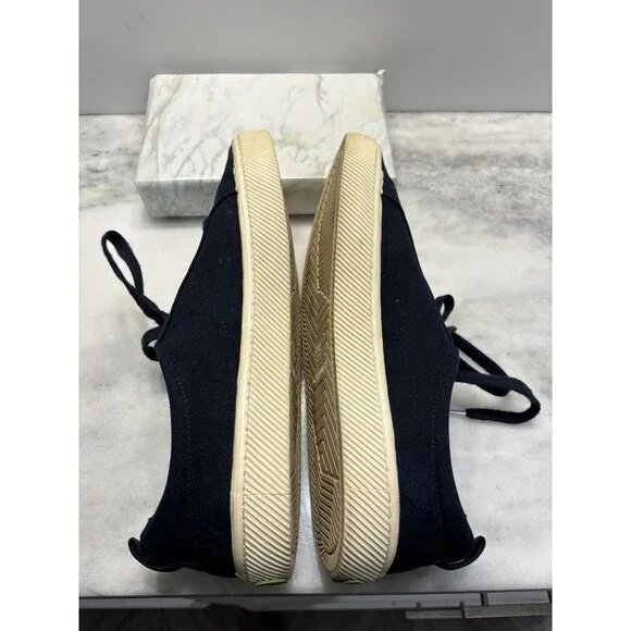 Cariuma Rio Brazil Low Navy Canvas Sneakers Shoe Mens 12 Women’s 13.5 Blue - Picture 4 of 12